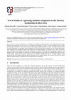 Research paper thumbnail of Use of Azolla as a growing medium component in the nursery production of olive trees