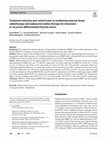 Research paper thumbnail of Treatment intensity and control rates in combining external-beam radiotherapy and radioactive iodine therapy for metastatic or recurrent differentiated thyroid cancer