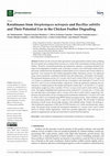 Research paper thumbnail of Keratinases from Streptomyces netropsis and Bacillus subtilis and Their Potential Use in the Chicken Feather Degrading