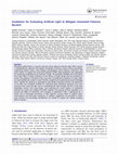 Research paper thumbnail of Guidelines for Evaluating Artificial Light to Mitigate Unwanted Fisheries Bycatch