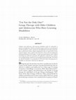 Research paper thumbnail of “I’m Not the Only One!” Group Therapy with Older Children and Adolescents Who Have Learning Disabilities