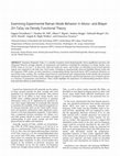 Research paper thumbnail of Examining Experimental Raman Mode Behavior in Mono- and Bi-layer 2H-TaSe$_{2}$ via Density Functional Theory