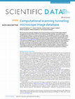 Research paper thumbnail of Computational scanning tunneling microscope image database