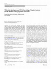 Research paper thumbnail of Molecular phylogeny and DNA barcoding of tropical eastern Pacific shallow-water gorgonian octocorals