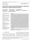 Research paper thumbnail of Novel <scp> <i>GUCY2C</i> </scp> variant causing familial diarrhea in a Mennonite kindred and a potential therapeutic approach