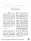 Research paper thumbnail of An optimization based design for integrated dependable real-time embedded systems