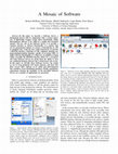 Research paper thumbnail of A Mosaic of Software