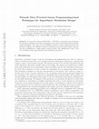 Research paper thumbnail of Towards More Practical Linear Programming-Based Techniques for Algorithmic Mechanism Design