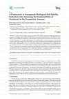 Research paper thumbnail of A Framework to Incorporate Biological Soil Quality Indicators into Assessing the Sustainability of Territories in the Ecuadorian Amazon