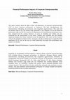 Research paper thumbnail of Financial Performance Impacts of Corporate Entrepreneurship