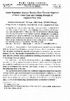 Research paper thumbnail of Linear regression analysis between some physical properties of Sierra Leone clays and crushing strength of unglazed floor tiles