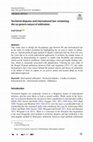 Research paper thumbnail of Territorial disputes and international law: reclaiming the sui generis nature of arbitration