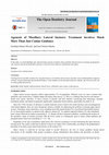 Research paper thumbnail of Agenesis of Maxillary Lateral Incisors: Treatment Involves Much More Than Just Canine Guidance