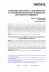 Research paper thumbnail of NOSSOTRIC EDUCATION: A PARADIGM FOR AN ANTI-RACIST EDUCATION IN RELIGIOUS EDUCATION IN AMEFRICA 1