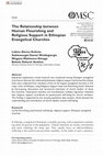 Research paper thumbnail of The Relationship between Human Flourishing and Religious Support in Ethiopian Evangelical Churches