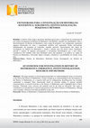 Research paper thumbnail of Um Panorama Para a Investigação Em História Da Matemática: Surgimento, Institucionalização, Pesquisas e Métodos