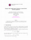 Research paper thumbnail of Large and Small Gaps Between Consecutive Niven Numbers