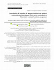 Research paper thumbnail of Inoculación de bulbilos de Agave tequilana con hongos micorrízicos arbusculares: efecto en el crecimiento y biocontrol contra Fusarium oxysporum