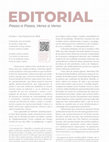 Research paper thumbnail of Editorial - Passo a passo, Verso a verso