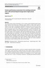 Research paper thumbnail of Seismic performance assessment of an existing anchored and a self-anchored liquid storage tank in high seismic regions