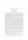 Research paper thumbnail of DURÁN MAÑAS, M. (2020). “El concepto de Eros en Filón”, en López Férez, J.A. (ed.). Eros en la literatura griega, Madrid: Ediciones Clásicas (ISBN: 978-84-7882-865-4), págs. 517-544.