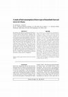 Research paper thumbnail of A study of fuel consumption of three types of household charcoal stoves in Ghana