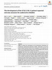 Research paper thumbnail of The development of the ICIQ‐UAB: A patient reported outcome measure for underactive bladder