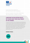 Research paper thumbnail of GEMR 2024 LoI Issues and Enactment in The Gambia