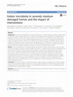 Research paper thumbnail of Faculty of 1000 evaluation for Indoor microbiota in severely moisture damaged homes and the impact of interventions