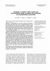 Research paper thumbnail of Increased gamma/delta-positive T-cells in blood and bronchoalveolar lavage of patients with sarcoidosis and hypersensitivity pneumonitis