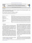 Research paper thumbnail of A large laterally displaced osteochondral fragment from dislocated patella: Case report and possible mechanism