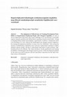 Research paper thumbnail of Képzési-fejlesztési lehetőségek eredményességének megítélése megváltozott munkaképességű személyeket foglalkoztató szervezeteknél