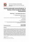 Research paper thumbnail of Dual-Exceptionality among Students: A Review of the Crucial but Hidden Phenomenon