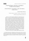 Research paper thumbnail of Éthopoiétique: técnica, cuidado y subjetividad moral