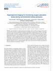 Research paper thumbnail of Hyperspectral imaging for monitoring oxygen saturation levels during normothermic kidney perfusion