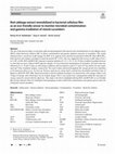 Research paper thumbnail of Red cabbage extract immobilized in bacterial cellulose film as an eco-friendly sensor to monitor microbial contamination and gamma irradiation of stored cucumbers