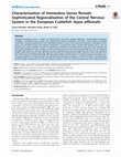 Research paper thumbnail of Characterization of Homeobox Genes Reveals Sophisticated Regionalization of the Central Nervous System in the European Cuttlefish Sepia officinalis