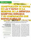 Research paper thumbnail of Construcción de mapas de LAI y fAPAR de la Reserva de la Biósfera Mariposa Monarca y su comparación con mapas globales