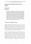 Research paper thumbnail of Industrial Cluster Development and Innovation in Singapore