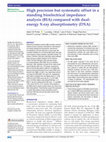 Research paper thumbnail of High precision but systematic offset in a standing bioelectrical impedance analysis (BIA) compared with dual-energy X-ray absorptiometry (DXA)