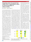 Research paper thumbnail of Integrating women into ground close combat roles: an opportunity to reflect on universal paradigms of arduous training