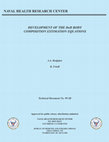 Research paper thumbnail of Development of the DoD Body Composition Estimation Equations