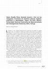 Research paper thumbnail of RESEÑA: Diana Roselly Pérez Gerardo (coord.) Vivir en los márgenes. Fronteras en América colonial. Sujetos, prácticas e identidades. Siglos XVI-XVIII, México: Universidad Nacional Autónoma de México / Instituto de Investigaciones Históricas, 2021. 316 pp. Por MAURICIO ARANGO PUERTA