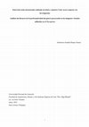 Research paper thumbnail of Análisis del discurso de la performatividad del género proyectada en las imágenes virtuales utilizadas en el Neo perreo