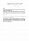 Research paper thumbnail of The meaning of συγκαταθεσις and ἀναληψις in Sarapion's Euchologion: prayers i9 adn 10 in the context of the Egyptian baptismal liturgy