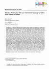 Research paper thumbnail of Affective Polarisation: The use of emotional language by Italian news outlets on Twitter