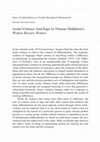 Research paper thumbnail of Arche-Violence and Rape in Thomas Middleton’s  Women Beware Women