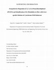 Research paper thumbnail of Atropselective Disposition of 2,2',3,4',6-Pentachlorobiphenyl (PCB 91) and Identification of Its Metabolites in Mice with Liver-specific Deletion of Cytochrome P450 Reductase