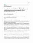 Research paper thumbnail of Longevity, Chronic Conditions and Ageing Dynamics: A Mathematical Reliability Perspective. Review