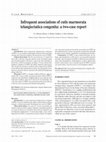 Research paper thumbnail of Infrequent associations of cutis marmorata telangiectatica congenita: a two-case report